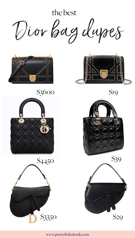 dior mini bag dupe|knock off dior bags.